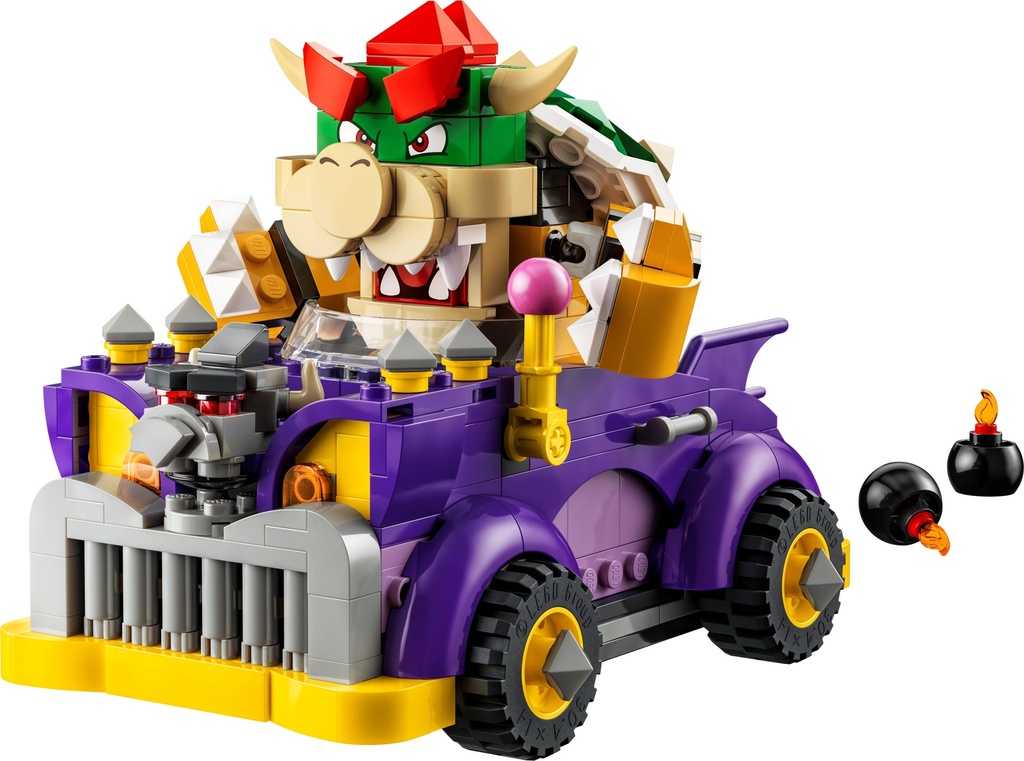 LEGO SUPER MARIO Bowser’s Muscle Car Expansion Set (71431)