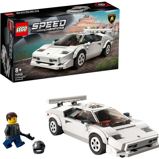 [76908] LEGO Lamborghini Countach - 76908  Collectibles & Toys|Toys White in Size:ONE SIZE
